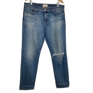 Baldwin Kansas City Women's Kennedy Low Rise Boyfriend Blue Jeans Size 32x29 NWT